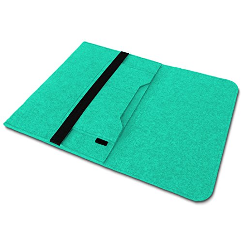 NAUC Trekstor Primebook C13 Notebook Sleeve H  lle Laptoptasche Schutzh  lle 13 3 Zoll Laptop Filz Case  Farben Mint