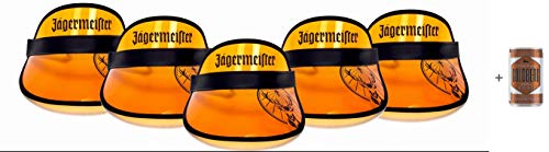 Preisvergleich Produktbild Jägermeister Visor Kappe Transparent Aktion - 5 Stück