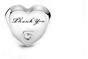 CWOne Designs S925 Sterling Silver Family Moments Love Heart Charm for Pandora Charm Bracelets.