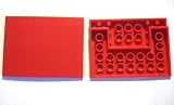 LEGO BRICKS 4515�City�?�Ziegel Dachziegel Rampe (6�x 8�Zapfen, 2�St�ck, rot - LEGO