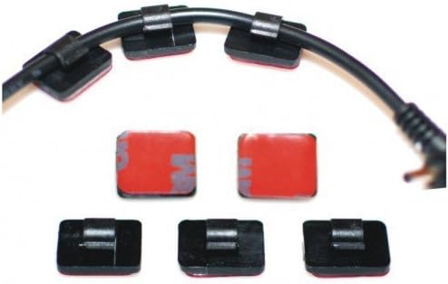 Cardashcamshop BlackVue Pittasoft High Quality 3M Self-adhesive Cable Clips - 5pcs sold together