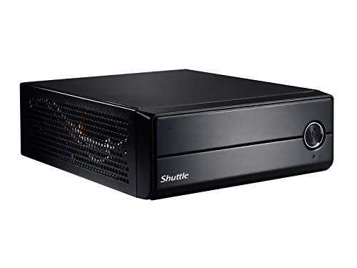 SHUTTLE Barebone XPC slim XH97V Sockel LGA 1150 Haswell 2XDDR3 3XSATA 1XeSATA Intel H97 Heatpipe HDMI/2XDP schwarz - 3