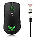 Produktbild CZMY 2,4 G 2400 DPI Wireless Mobile Mobile Mouse 6-Button wiederaufladbare optische USB-Mäuse 4 DPI 7 Farben LED-Licht Laptop