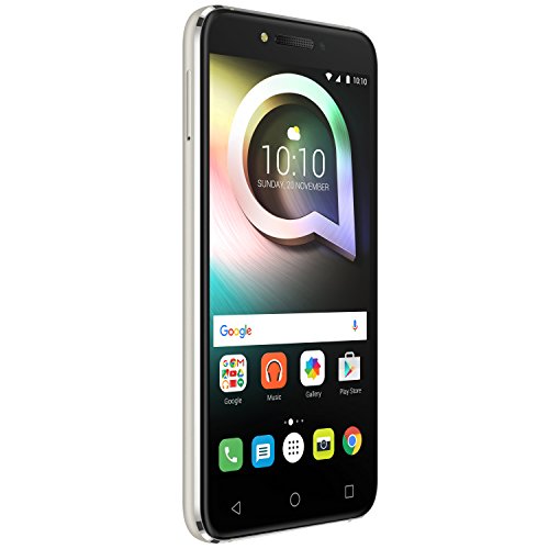Alcatel 5080X-2HALWE7 Shine Lite Einzelsim Smartphone 12,7 cm (5 Zoll) 16GB Android 6.0 prime schwarz