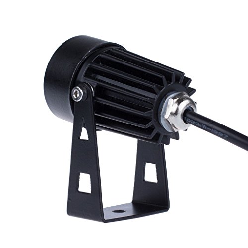 Gartenstrahler, Bloomwin Mini LED IP65 3W AC 85-265V, Außenstrahler Gartenbeleuchtung Bodenleuchte Gartenstrahler Bodenlampe Teichstrahler ohne Erdspieß Außenstrahler Garten Leuchte Outdoor Spot Strahler Lampe Spot Leuchte(warmweiß) - 3