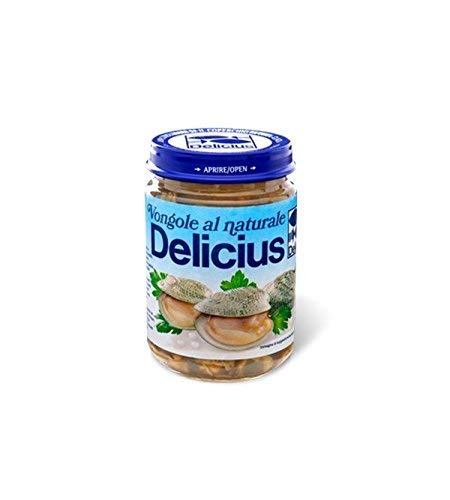 Delicius - Vongole italiane sgusciate al naturale 130 gr