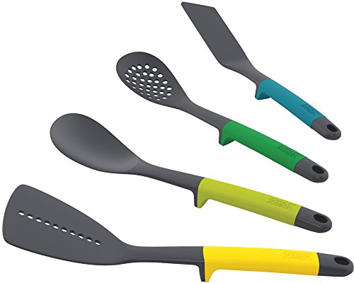 Joseph Joseph 10157 Elevate Set (4 -teilig ohne Zange), Nylon, grau, 6.5 x 25 x 32.2 cm