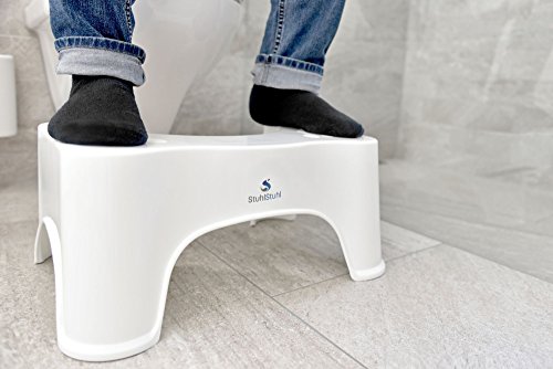 Anatomisch optimierter Toilettenhocker von StuhlStuhl – Bonus: Ebook „Wie Sie Ihre Darmgesundheit verbessern“ - 5