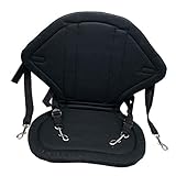 De color negro FLAMEER Ajustable Kids Kayak Canoa Pesca Barco Asiento Respaldo Respaldo Cojín