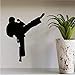 Produktbild Jungen Wandtattoo Taekwondo Junge Kämpfer Gym Sport Martial Arts Home Gym Deinterior Vinyl Aufkleber Wohnzimmer Dekor