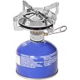Mini Camping Stove, Portable Folding Outdoor Gas Stove Furnace Picnic Cooker Burner With Storage Bag for Camping BBQ Picnic