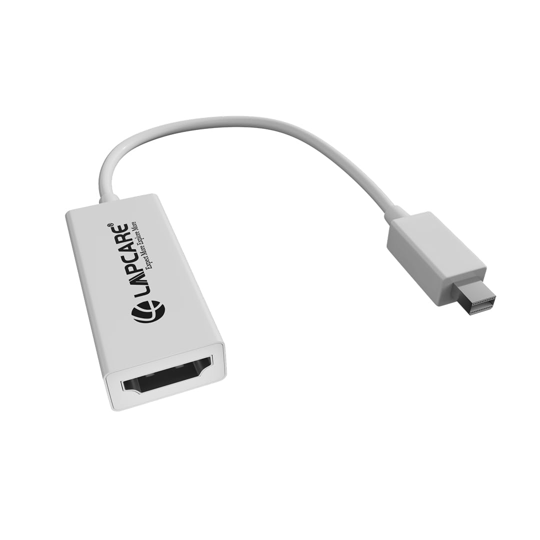 LAPCARE Mini DP to HDMI Converter with 20CM Cable