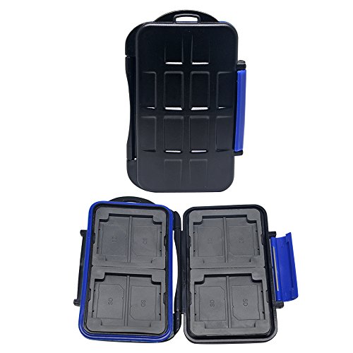 Mcoplus KH-8 Water-Resistant & Shockproof Halter Memory Card-Etui für CF-Karte/Standard SD-Karte - 7