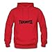 Carlamyer Red Customized Different Cool Vancouver Sweatshirts/women Medium