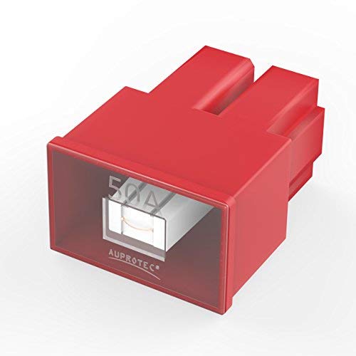 Auprotec® PAL AS Fusibles bloque hembra OTO AS japonés 20A - 60A selección: 50A Ampere rojo, 3 piezas