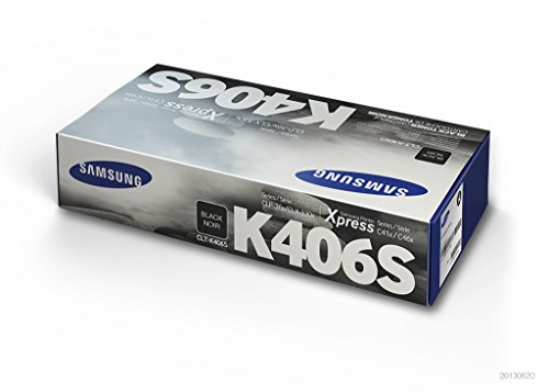 Samsung CLT-K406S/ELS Original Toner (Kompatibel mit: CLP-360/CLP-365 CLX-3300/CLX-3305/ C410W C460W C460FW) schwarz - 2