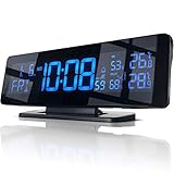 Schick sieht sie aus: Die Funk-Wetterstation von Bearware bietet ein 256-Farben Display im Breitbildformat. Es zeigt die Werte für die Innen- und Außentemperatur sowie für die Luftfeuchtigkeit an. Mehr noch: Ein Wecker mit Snoozefunktion sowie eine Uhr mit präzisem DCF-Signal und Datumsanzeige ist ebenfalls integriert. Die Display-Helligkeit können Sie über einen Schieberegler stufenlos einstellen. | 303456