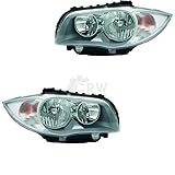 Halogenscheinwerfer links Scheinwerfer Set (rechts & links) BMW 1er E81 E87 04-07 Valeo LWR XXG