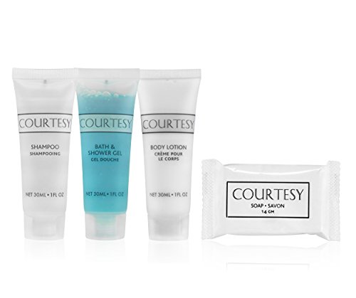 Courtesy SET Hair Shower Lotion & Soap Hotel Guest B&B House 30ml (20 EACH)