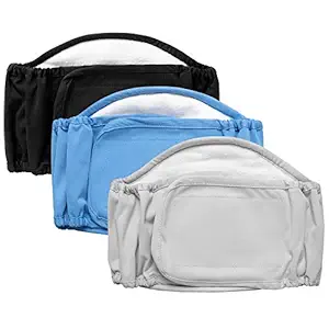 Mkono Male Dog Belly Band Wraps Washable Reusable Diapers for Small and Medium Dogs(3 Pack), Large