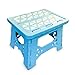 Bula Baby Folding Step Stool For Kids - New Safe Locking System and Non Slip Feet Grip - Blue