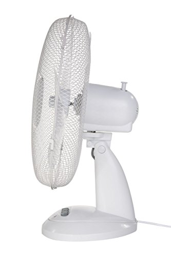 Tischventilator Ø 40cm 45 Watt Desk Fan Standventilator 3 Geschwindigkeitsstufen Ventilator mit 180° Rotation, leiser Betrieb Desk Fan Windmaschine (Tischventilator Ø:40cm/45Watt) - 3