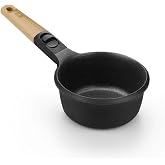 BRA Market | Saucepan 16 cm, Cast Aluminium with Non-Stick | Suitable for all types of cookers, including induction