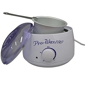 Wax Kit with Wax Heater Strips Spatulas Wax Pot Hair Removal - Image 2