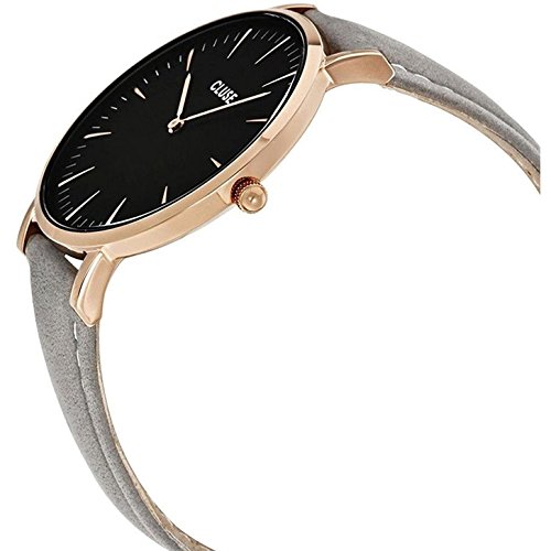 Cluse-Damen-Armbanduhr-Analog-Quarz-Leder-CL18018
