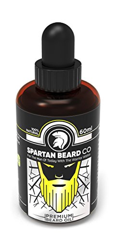 Spartan Beard Co. – Bartöl – Macht Ihren Bart stärker, gesünder und küssbarer als je zuvor – 100%-Geld-zurück-Garantie - 3