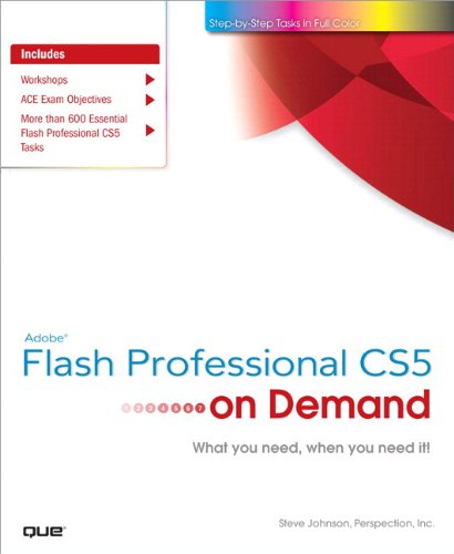 Download Adobe Flash Professional CS5 on Demand Download Adobe Flash Professional CS5 on Demand