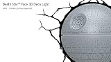 Star Wars Todesstern 3D Light FX LED Kinderlampe -Nachtlicht für kinder mit automatische Abschaltung und wandaufkleber – Death Star - 5