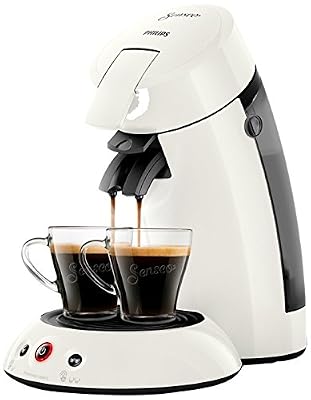 Philips Cafetière à dosette ou capsule Philips SENSEO ORIGINAL HD6554/11 Blanc Titane