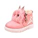 Produktbild Krabbelschuhe Babyschuhe Lauflernschuhe Kleinkind Ronamick Kinder Mode Jungen Mädchen Sneaker Stiefel Kinder warme Baby Freizeit Schuhe(Age:2.5years, Rosa)