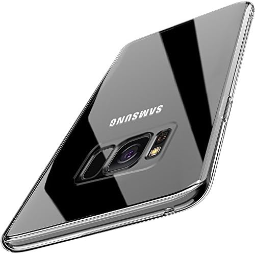 Samsung Galaxy S8 Case, Infreecs Galaxy S8 Bumper Case Cover Soft Gel Silicone TPU [Metal Electroplating Technology] shockproof Anti-Scratch cover Phone Case for Galaxy S8 - transparent