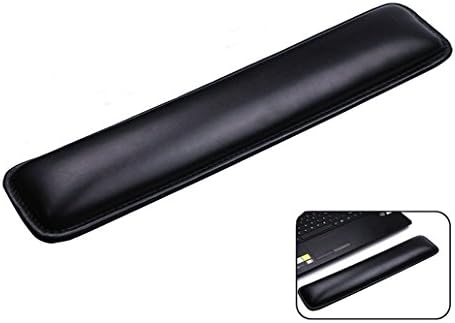Wrist Rests,VICTPOWER Soft PU Leather Ergonomic Mouse Pads Wrist Rests Laptop Desk Keyboards Pad for Home Office Gaming -Black (465mm*80mm,Anti-slip,Sweat- proof,Keyboard 104 Keys)