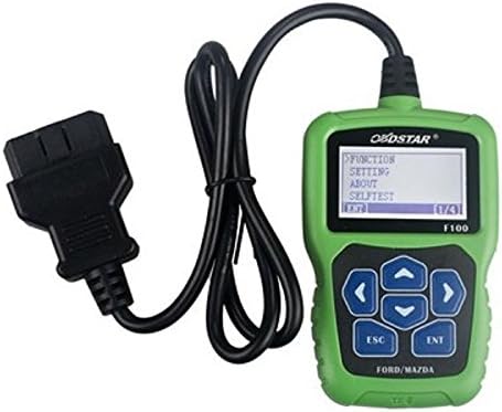 Auto Car Key Programmer F100 No Need Pin Code Support Odometer For Ford &amp; Mazda (Green)
