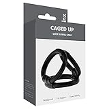 Linx Caged Up Cock Cage, Black