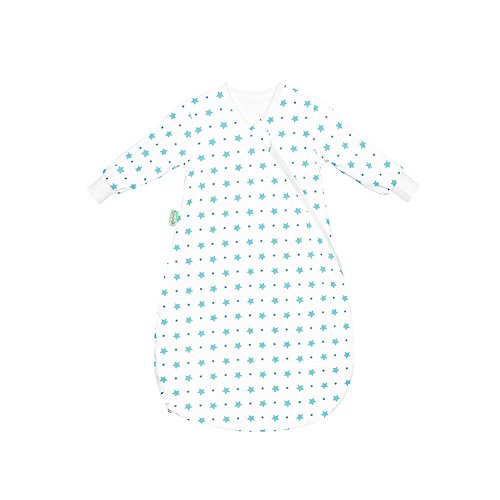 Preisvergleich Produktbild Odenwälder Jersey-Unterzieh-Babynest Stars soft mint Gr. 50