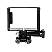 Price comparison product image FeLiCia Protective Housing Side Frame Mount for SJ5000 SJ5000 Wifi SJ5000 Plus SJ5000X Action Camera with Base Long Screws
