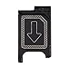Produktbild In StockNewest Micro SIM Karten-Behälter der Teile-Slot für Sony Xperia Z3 Compact (Z3 Schwarz) Montage