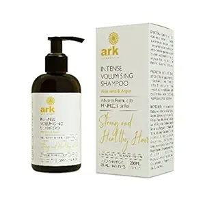 ARK Hair Fall Control Shampoo for Hair Growth & Hair Fall Control | Intense Volumising Shampoo with Aloe Vera and Argan | No Sulphate and Paraben | for Men and Women - 200 ML