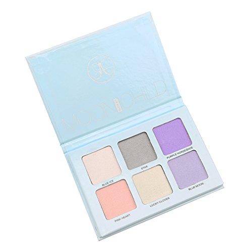 HENGSONG 6 Farben Make-up Palette Lidschatten Augenschminke Paletten Augen Gesicht Kosmetik - 3