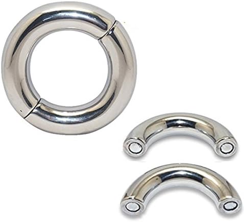 New Magnetic Docking Stainless Steel Ring For Men Metal kit (Inner diameter -1.77")