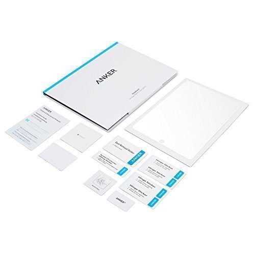 Anker Premium iPad 9.7 Zoll (2017) / iPad Pro 9.7 Zoll / iPad Air 2 / iPad Air Schutzfolie Hartglas mit [Double Defense] Technologie - 5