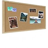Dekoratif Mantar Pano Ahşap &Ccedil;er&ccedil;eve 60x90 cm 1 Adet Harita &Ccedil;ivisi Hediyeli Duvara Monte Mantar &Ccedil;er&ccedil;eve Evde Okulda B&uuml;ro