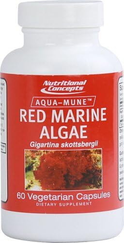 Nutritional Concepts, Red Marine Algae, 60 Veggie Caps