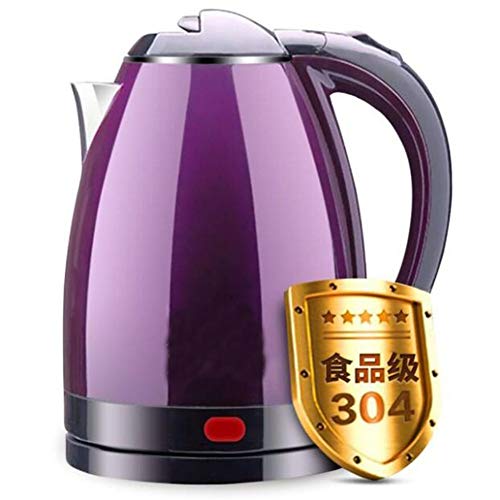 38C Youth CC Bouilloire Acier noxydable 2 litres Filtre Anti-calcaire Enroulement de cble Indicateur Lumineux Arrt Automatique Protection Contre a surchauffe 1500 Watts