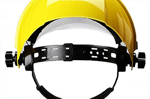 Einstellbare klare Gesichtsmaske Schild Visier Sicherheit Arbeitskleidung Augenschutz – ideal für Gartenarbeit Kochen Öl Spritzwasser - 4