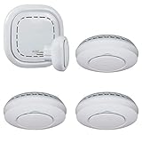 Instalación de plugplay ELRO Connects SF400S Kit Detector de Humo - Juego Completo con Conector K1 + 3X Detector de Humo Inalámbrico - Avisos a través de Smartphone - según EN14604